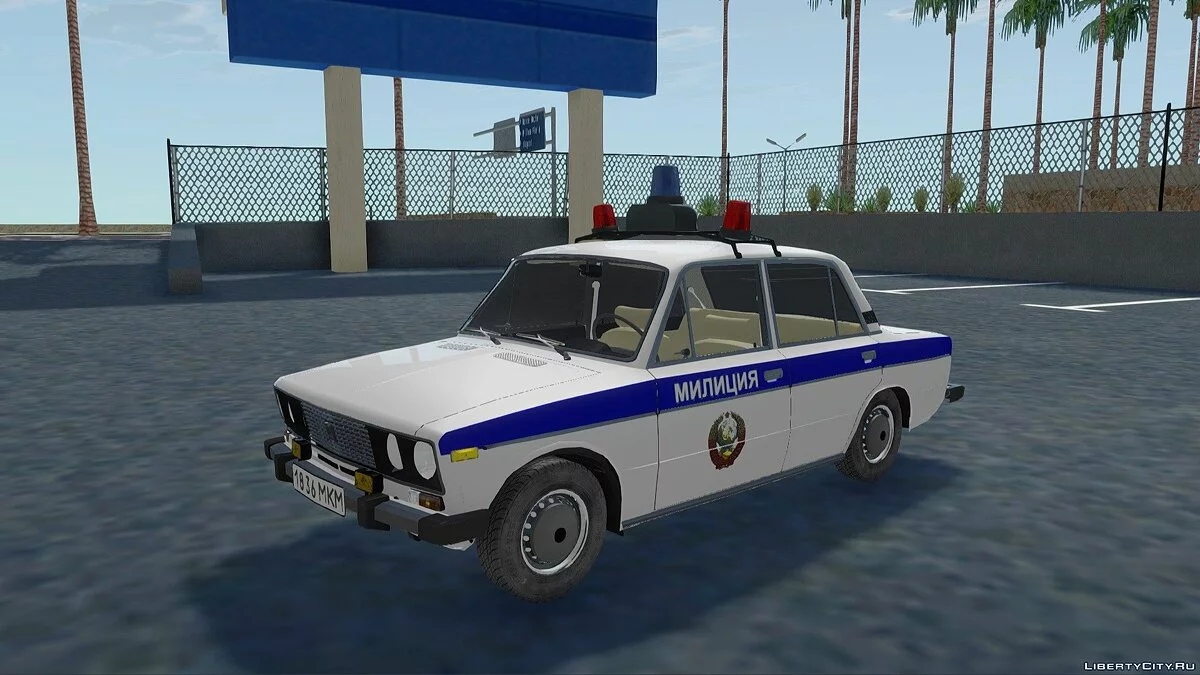 ВАЗ-2106 Милиция / GTA San Andreas