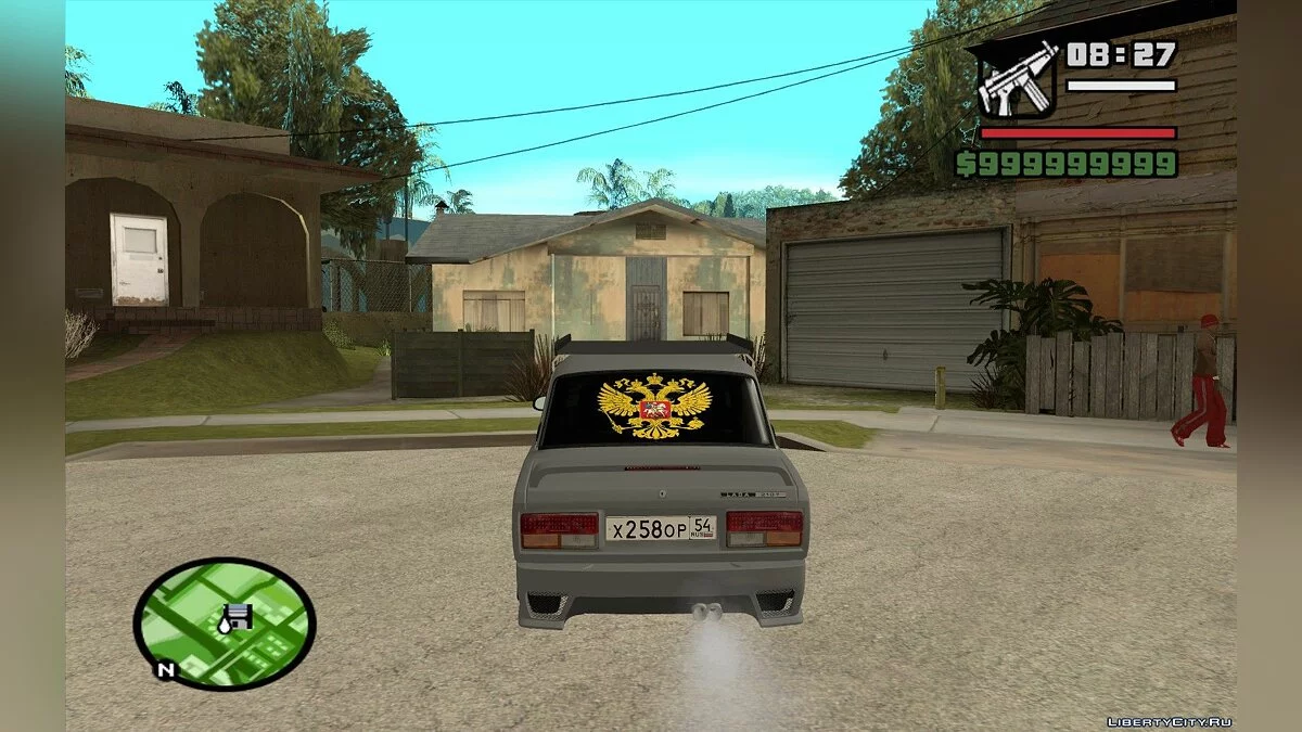 ВАЗ 2107 Колхоз Тюнинг / GTA San Andreas