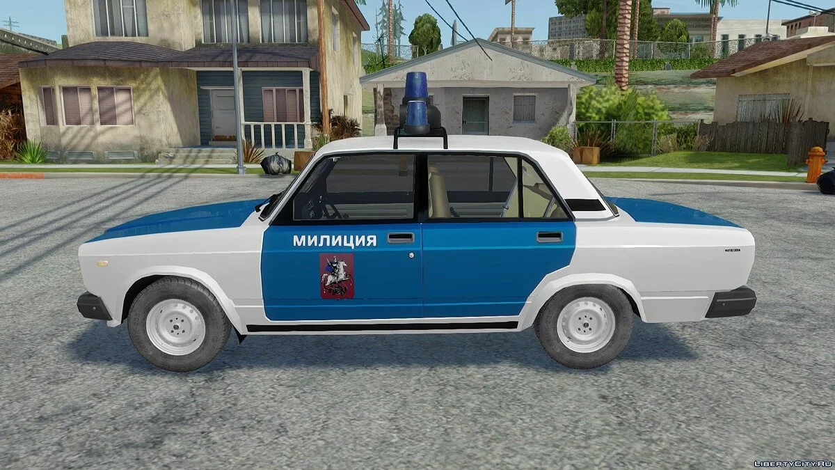 ВАЗ-2107 Милиция / GTA San Andreas