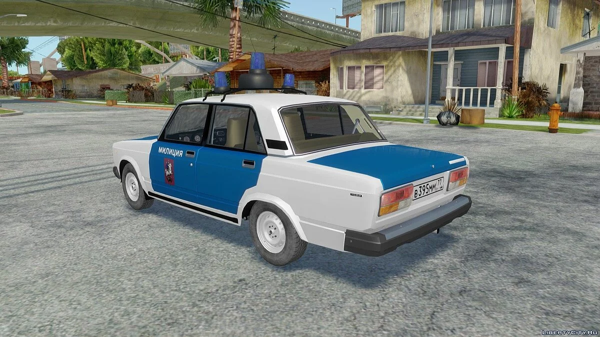 ВАЗ-2107 Милиция / GTA San Andreas