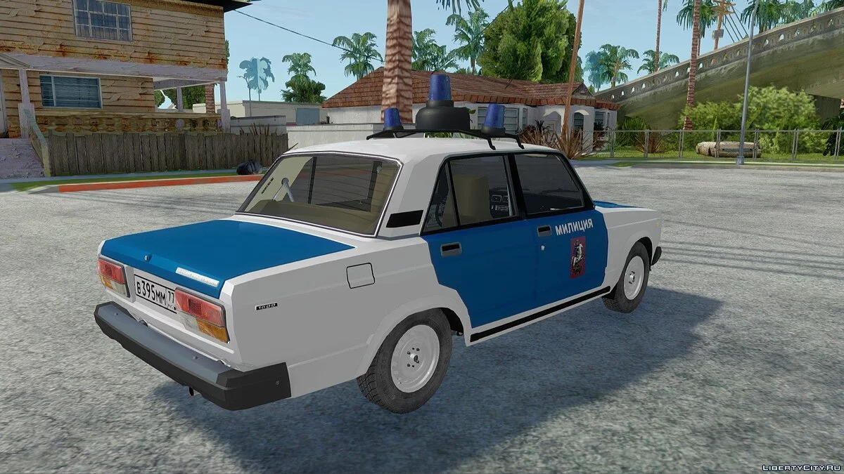 ВАЗ-2107 Милиция / GTA San Andreas