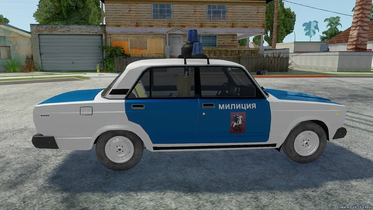 ВАЗ-2107 Милиция / GTA San Andreas