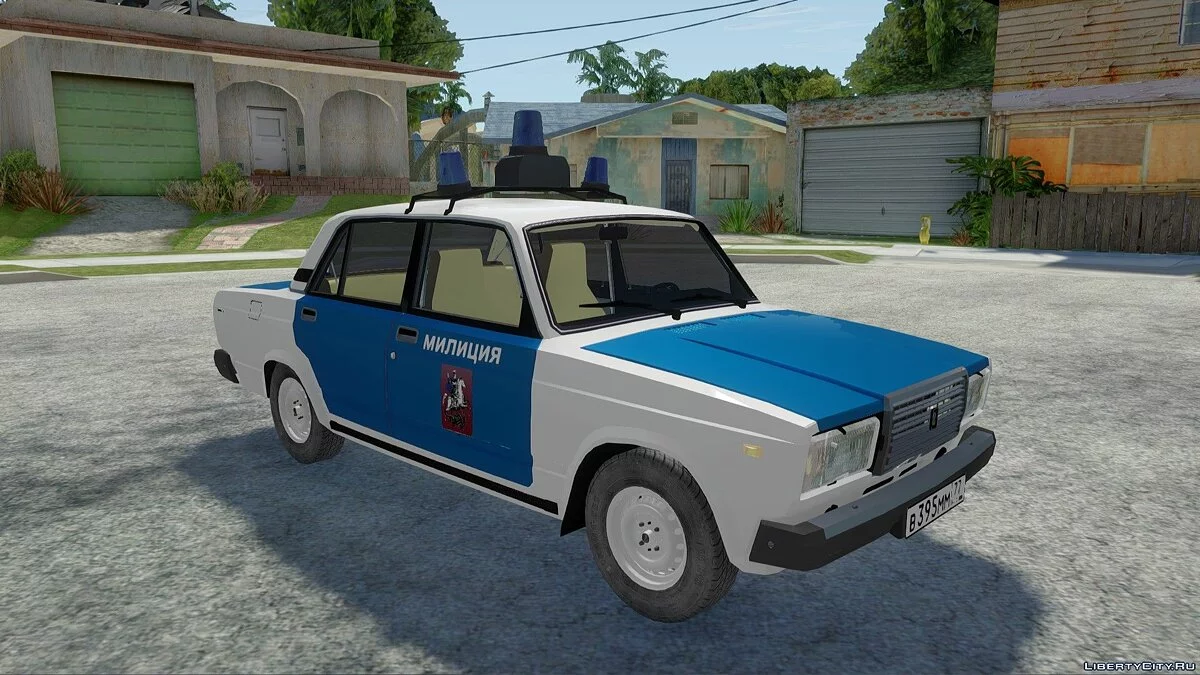 ВАЗ-2107 Милиция / GTA San Andreas