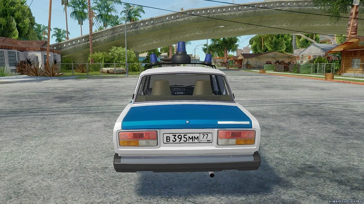 ВАЗ-2107 Милиция / GTA San Andreas