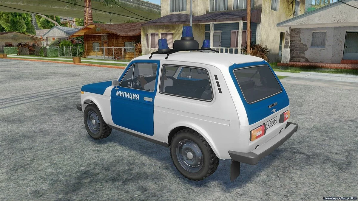 ВАЗ-2121 Милиция 1994 / GTA San Andreas