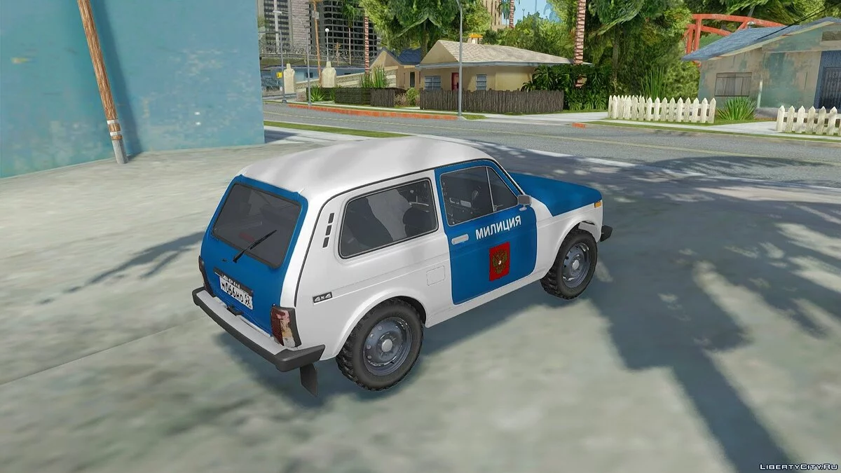 Ваз-21213 Милиция 90-X / GTA San Andreas