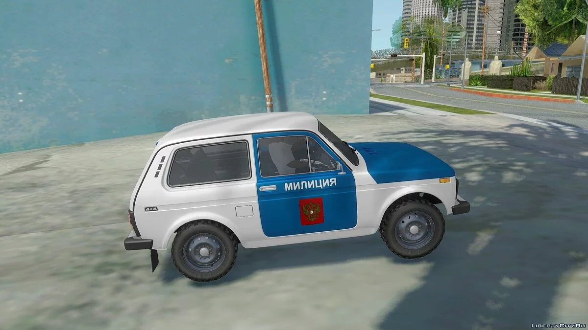 Ваз-21213 Милиция 90-X / GTA San Andreas