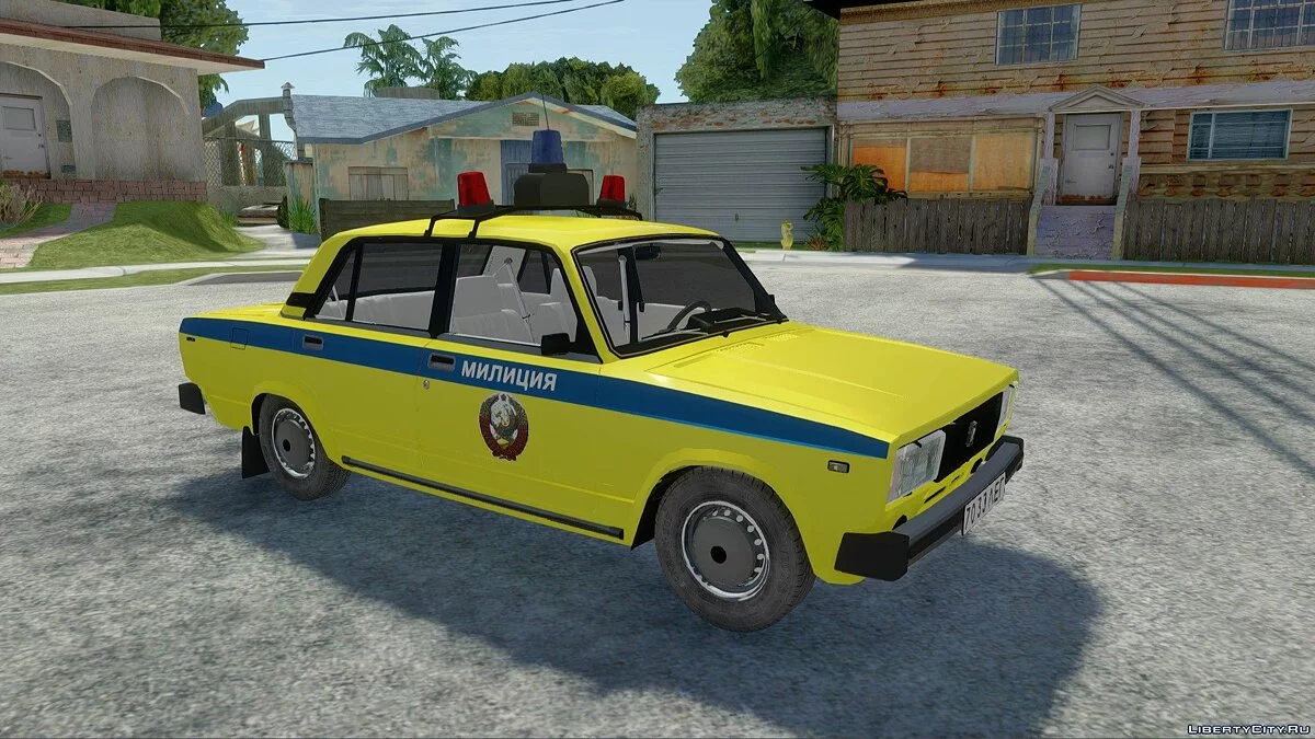 ВАЗ-2105 Милиция СССР / GTA San Andreas