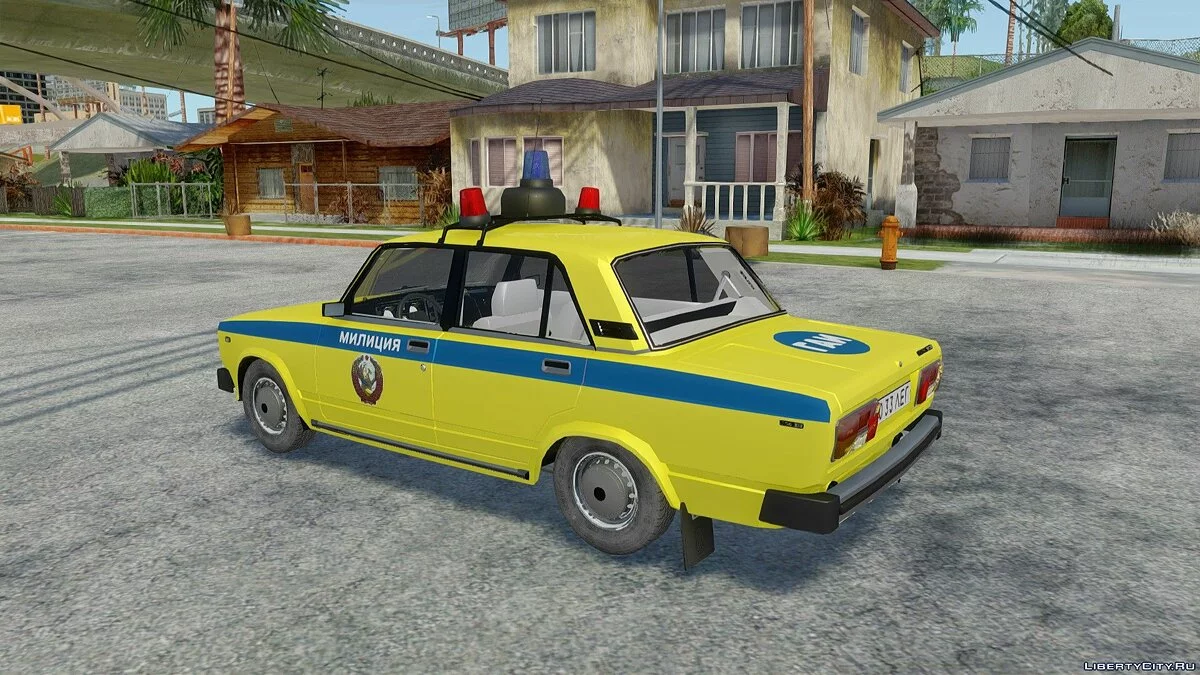 ВАЗ-2105 Милиция СССР / GTA San Andreas
