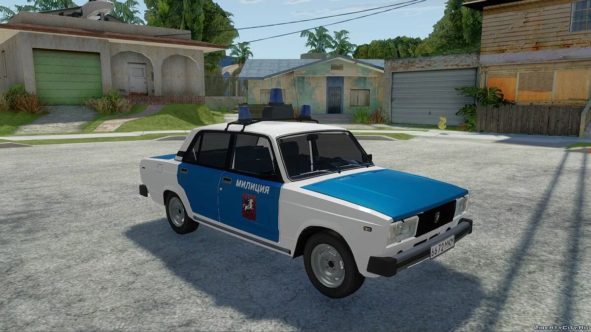 ВАЗ-2105 Милиция / GTA San Andreas