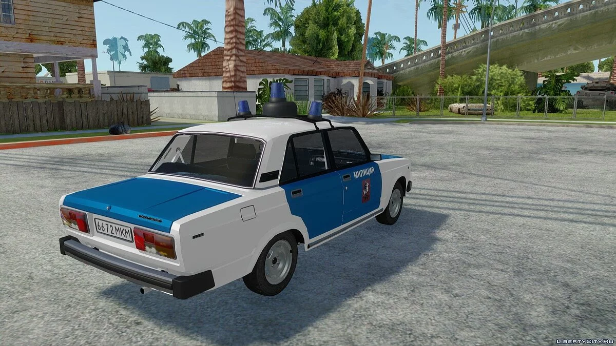 ВАЗ-2105 Милиция / GTA San Andreas