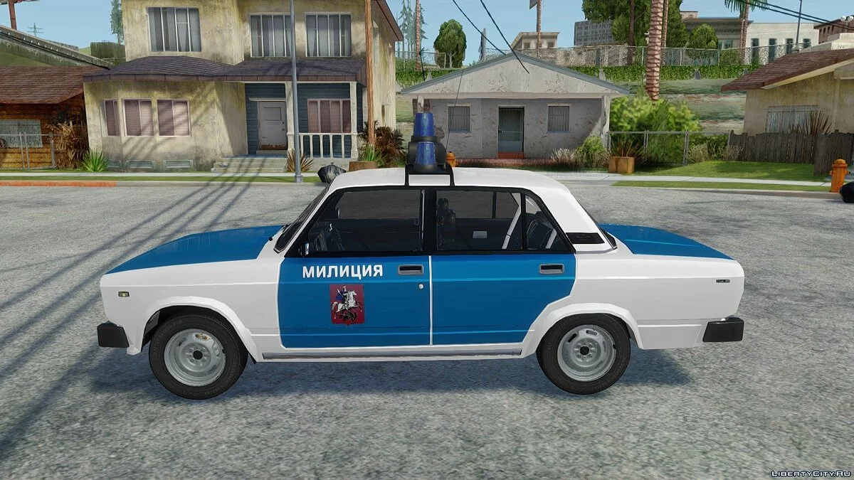 ВАЗ-2105 Милиция / GTA San Andreas