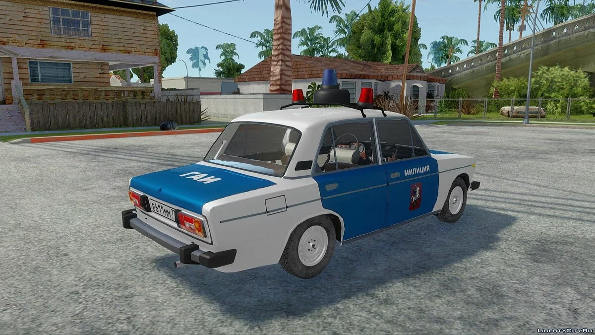 ВАЗ-2106 ГАИ / GTA San Andreas