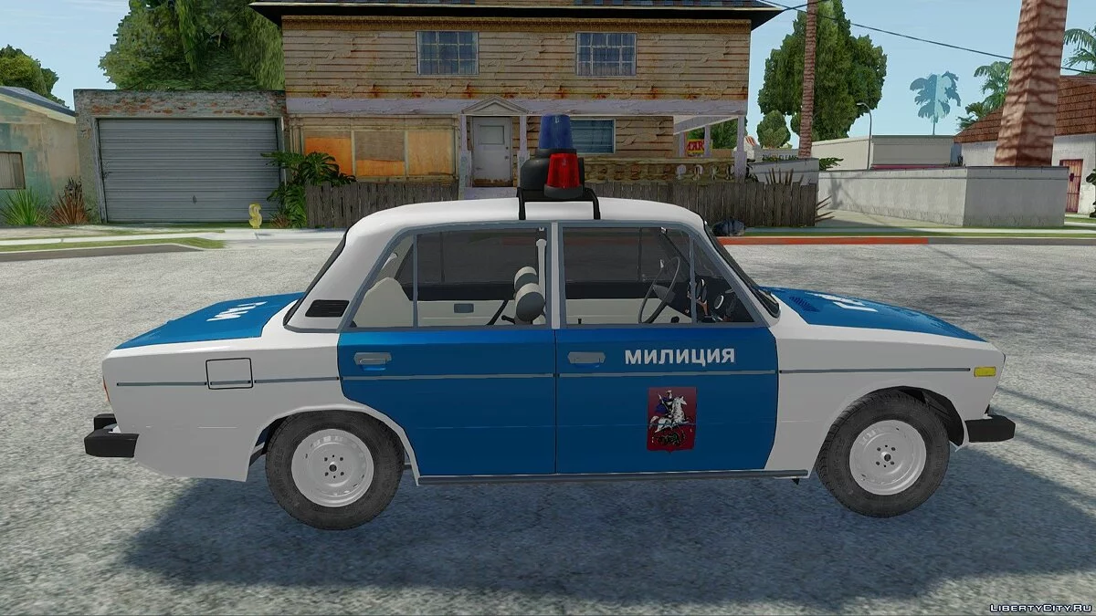ВАЗ-2106 ГАИ / GTA San Andreas