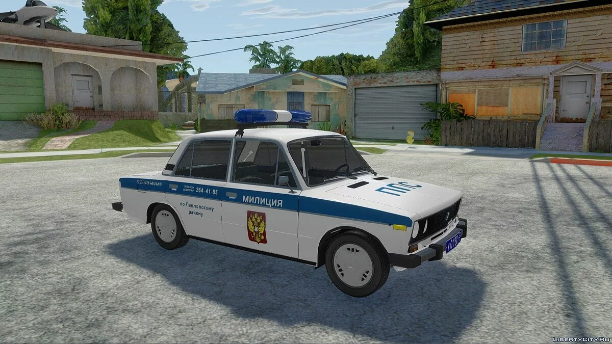 ВАЗ-2106 Милиция ППС / GTA San Andreas