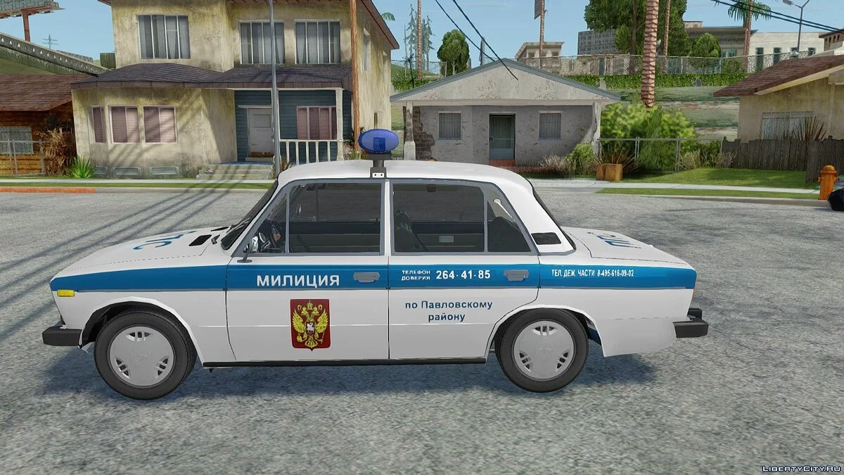 ВАЗ-2106 Милиция ППС / GTA San Andreas