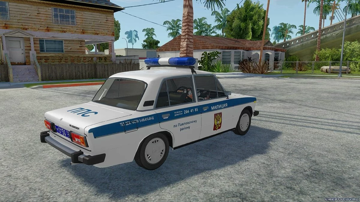 ВАЗ-2106 Милиция ППС / GTA San Andreas