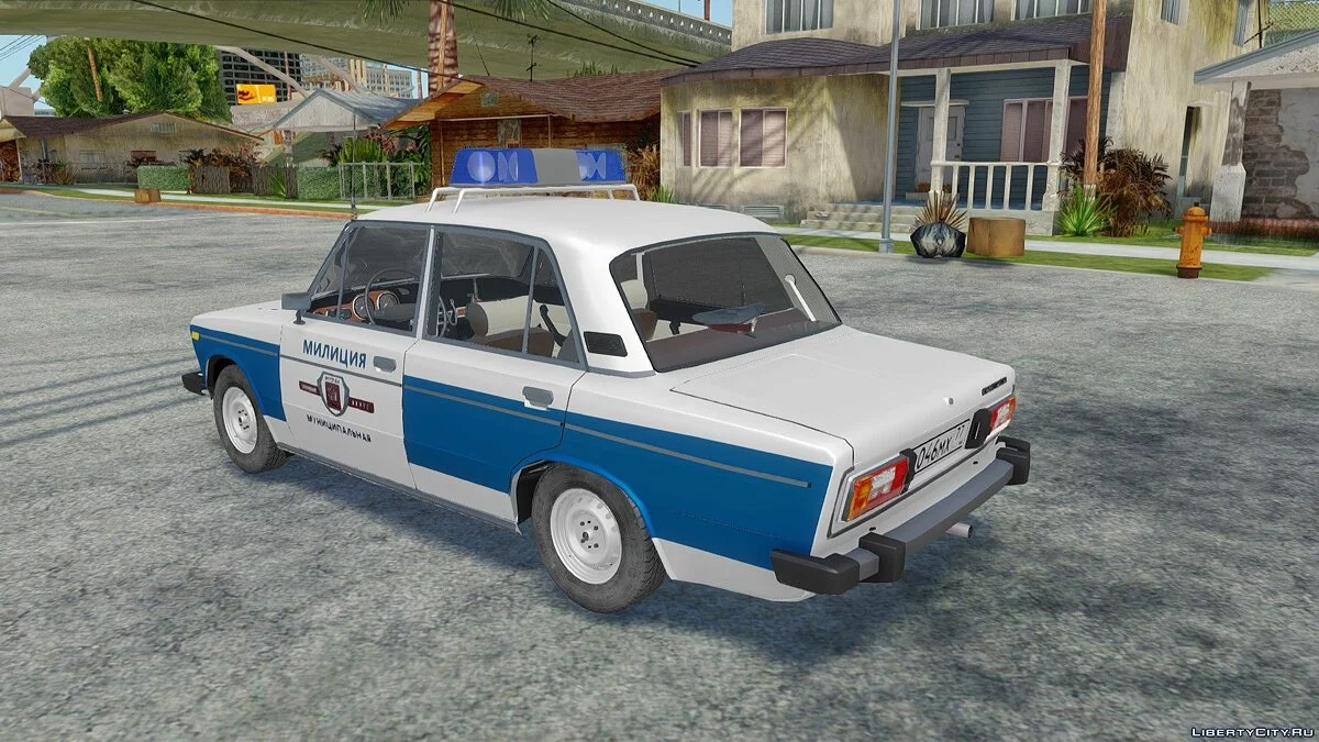 ВАЗ-2106 Муниципальная милиция / GTA San Andreas