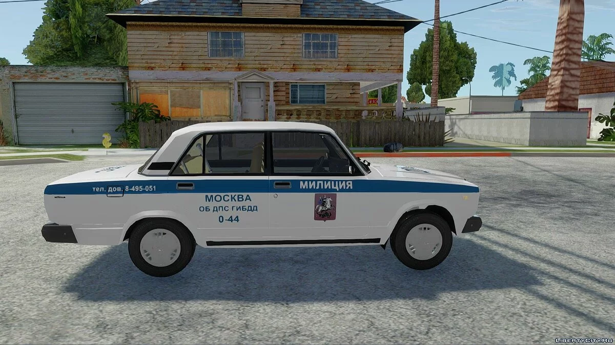 ВАЗ-2107 ДПС / GTA San Andreas