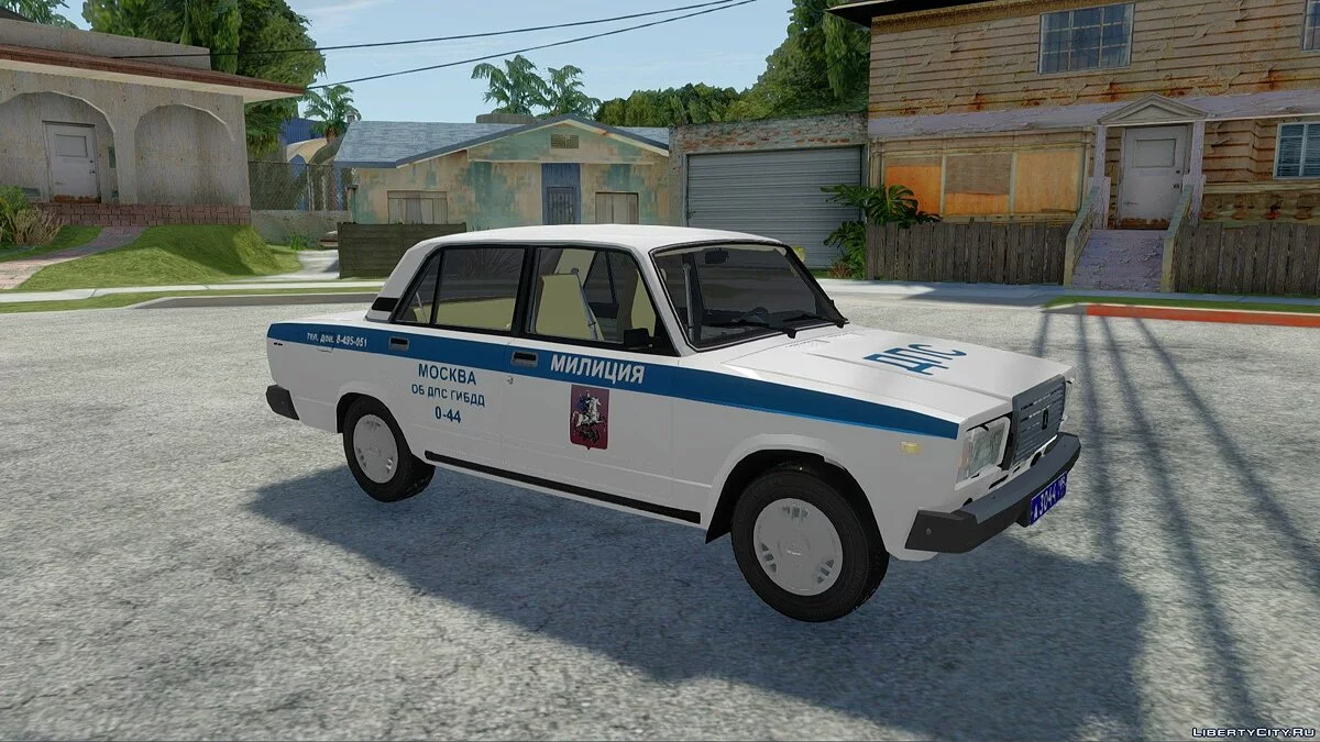 ВАЗ-2107 ДПС / GTA San Andreas