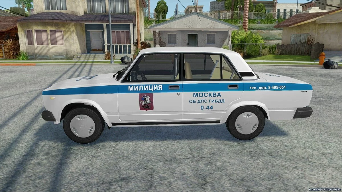 ВАЗ-2107 ДПС / GTA San Andreas
