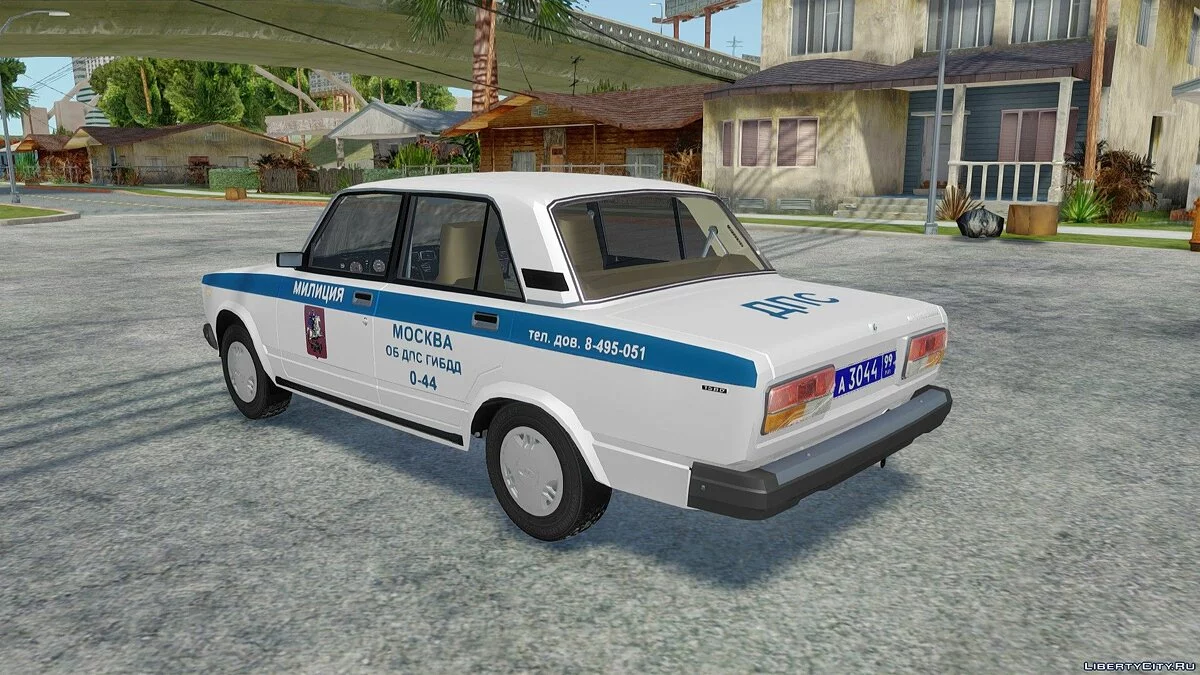 ВАЗ-2107 ДПС / GTA San Andreas