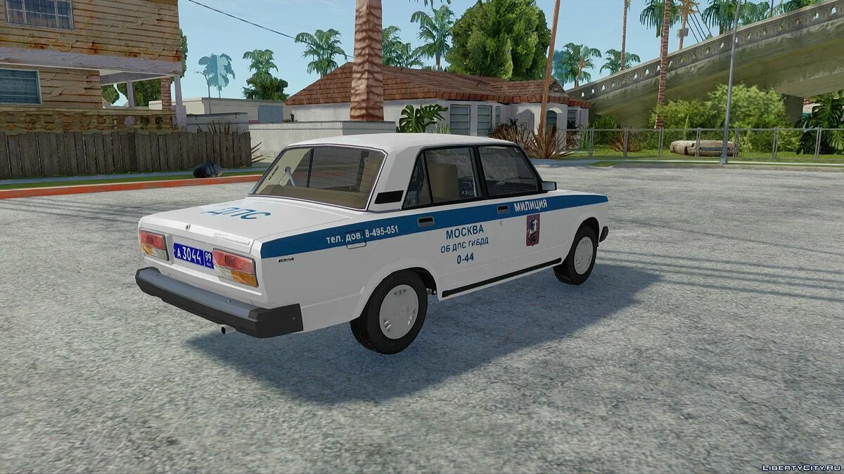ВАЗ-2107 ДПС / GTA San Andreas