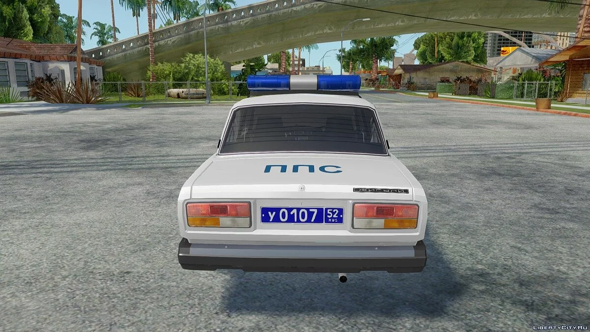 ВАЗ-2107 Милиция ППС / GTA San Andreas