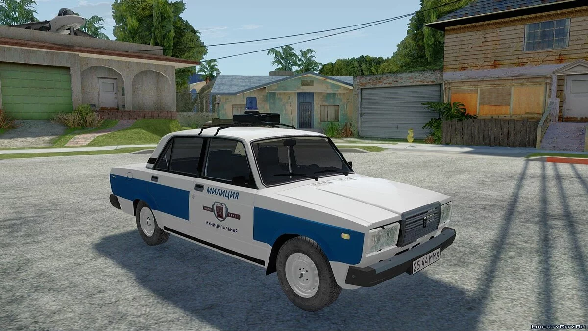 ВАЗ-2107 Муниципальная милиция / GTA San Andreas