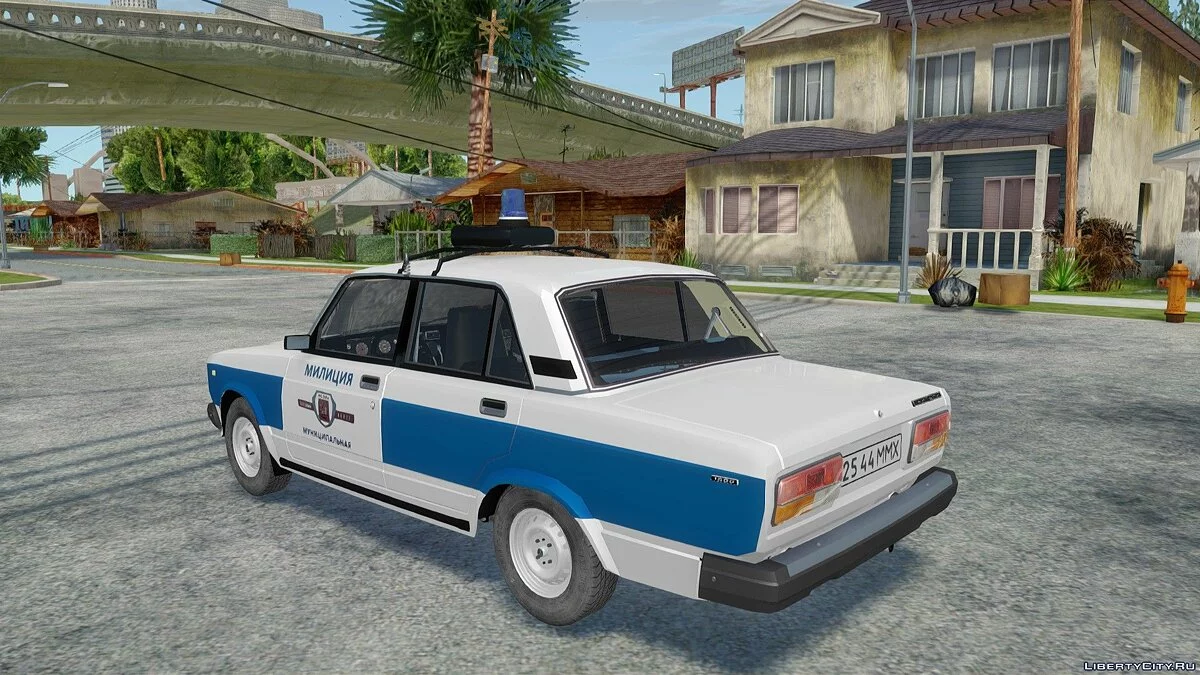 ВАЗ-2107 Муниципальная милиция / GTA San Andreas