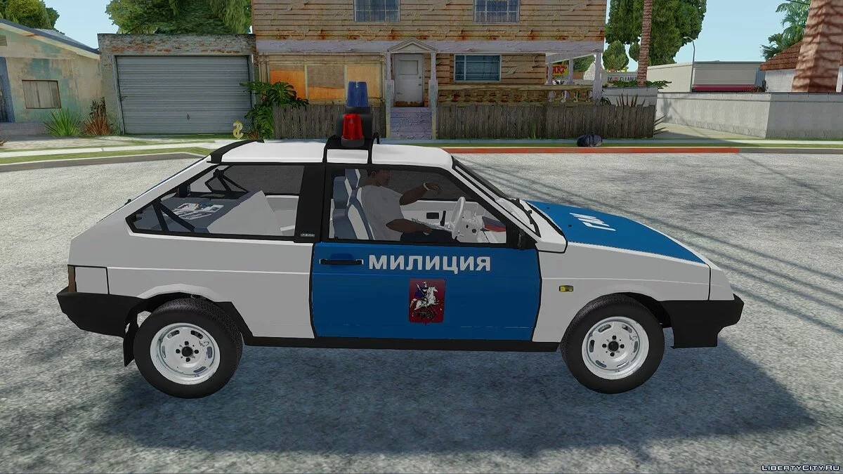 ВАЗ-2108 ГАИ 90-тых / GTA San Andreas