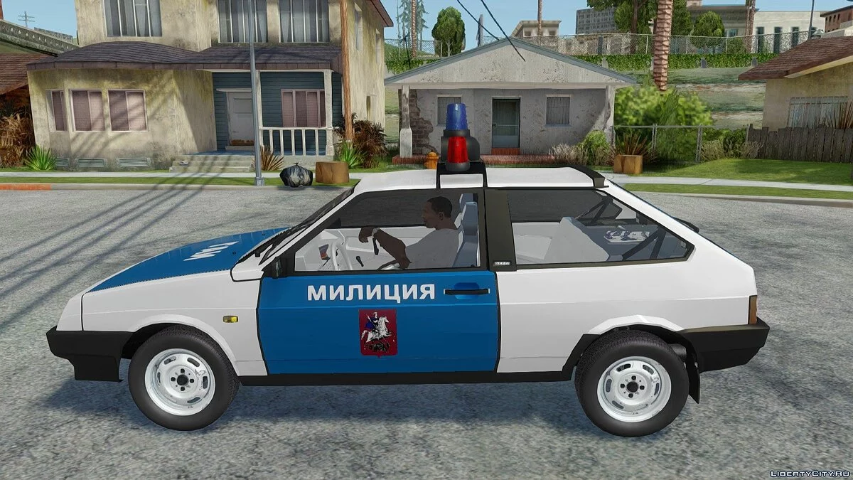 ВАЗ-2108 ГАИ 90-тых / GTA San Andreas