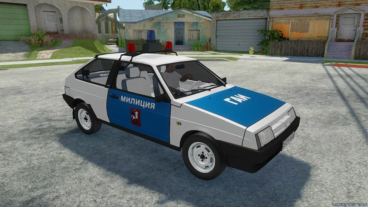 ВАЗ-2108 ГАИ 90-тых / GTA San Andreas