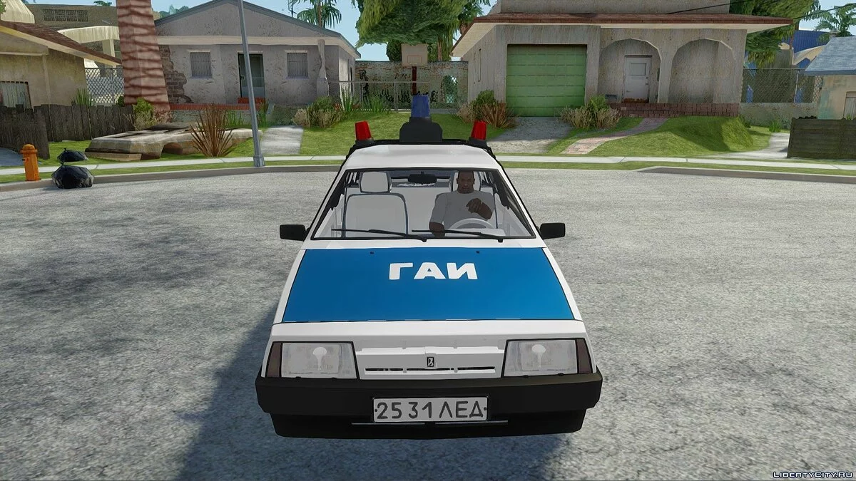 ВАЗ-2108 ГАИ 90-тых / GTA San Andreas