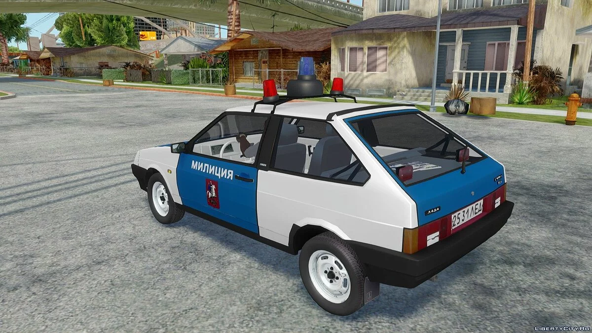 ВАЗ-2108 ГАИ 90-тых / GTA San Andreas