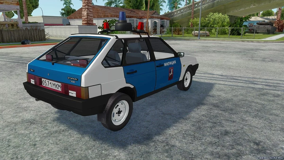 ВАЗ-2109 ГАИ 90-тых / GTA San Andreas