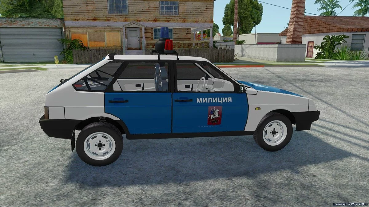 ВАЗ-2109 ГАИ 90-тых / GTA San Andreas
