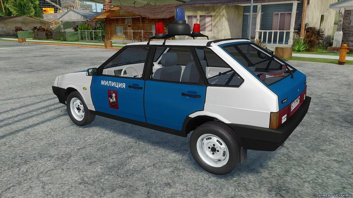ВАЗ-2109 ГАИ 90-тых / GTA San Andreas