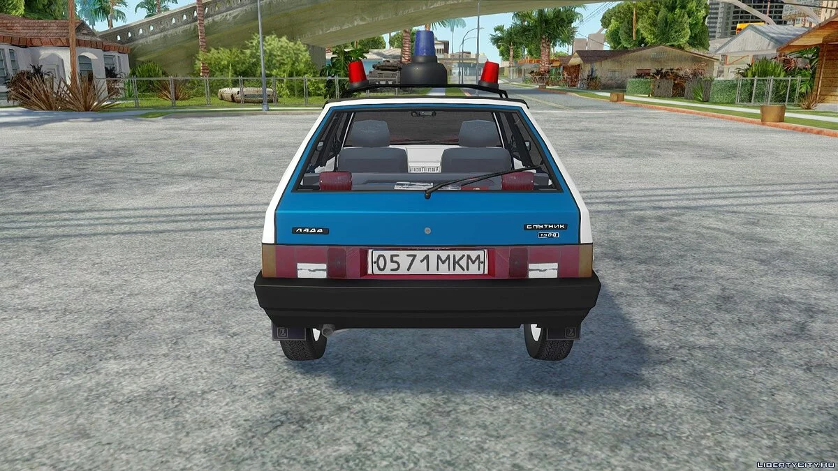 ВАЗ-2109 ГАИ 90-тых / GTA San Andreas