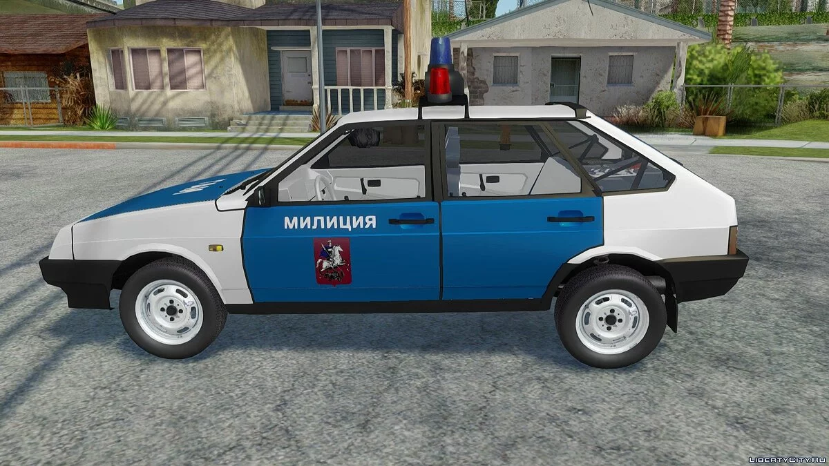 ВАЗ-2109 ГАИ 90-тых / GTA San Andreas