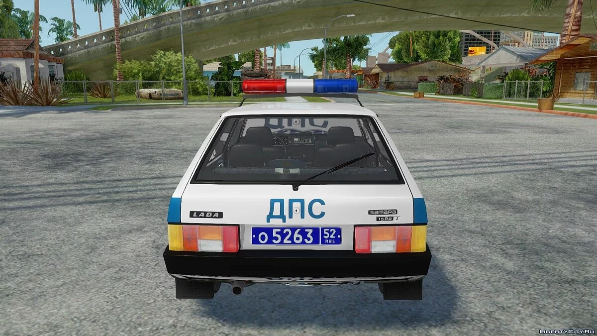 ВАЗ-2109 Милиция ДПС / GTA San Andreas