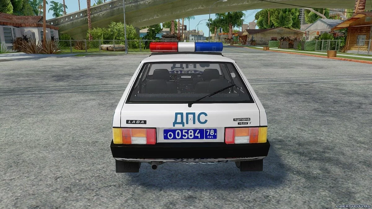 ВАЗ-2109 Милиция ДПС / GTA San Andreas