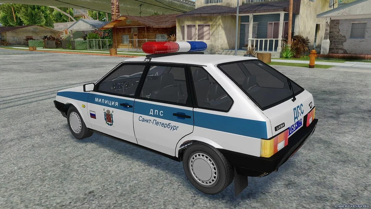 ВАЗ-2109 Милиция ДПС / GTA San Andreas