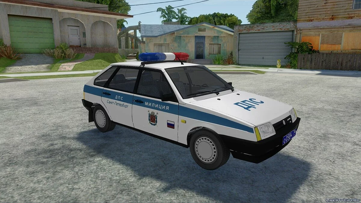 ВАЗ-2109 Милиция ДПС / GTA San Andreas