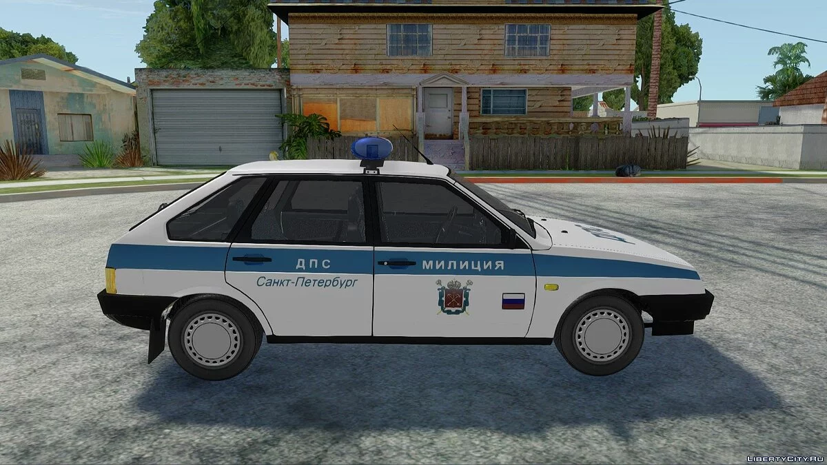 ВАЗ-2109 Милиция ДПС / GTA San Andreas