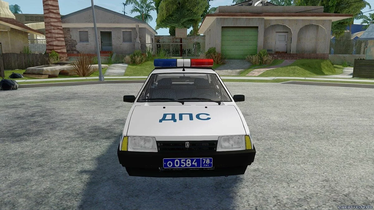 ВАЗ-2109 Милиция ДПС / GTA San Andreas