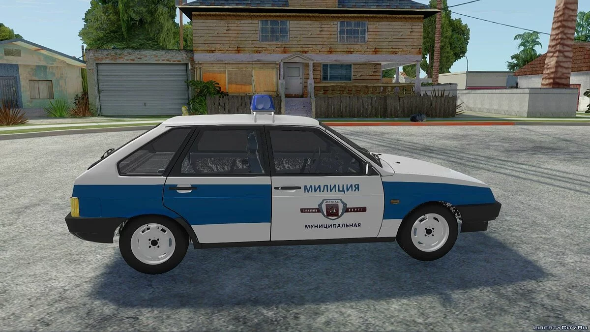 ВАЗ-2109 Муниципальная милиция / GTA San Andreas