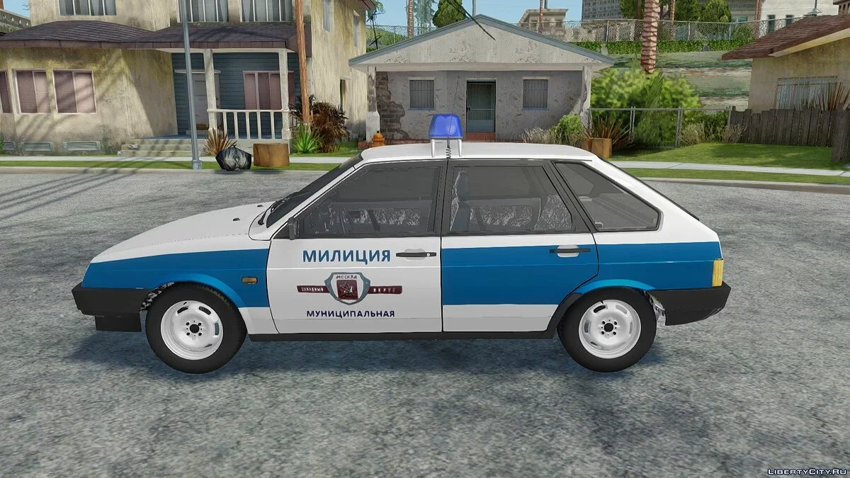 ВАЗ-2109 Муниципальная милиция / GTA San Andreas