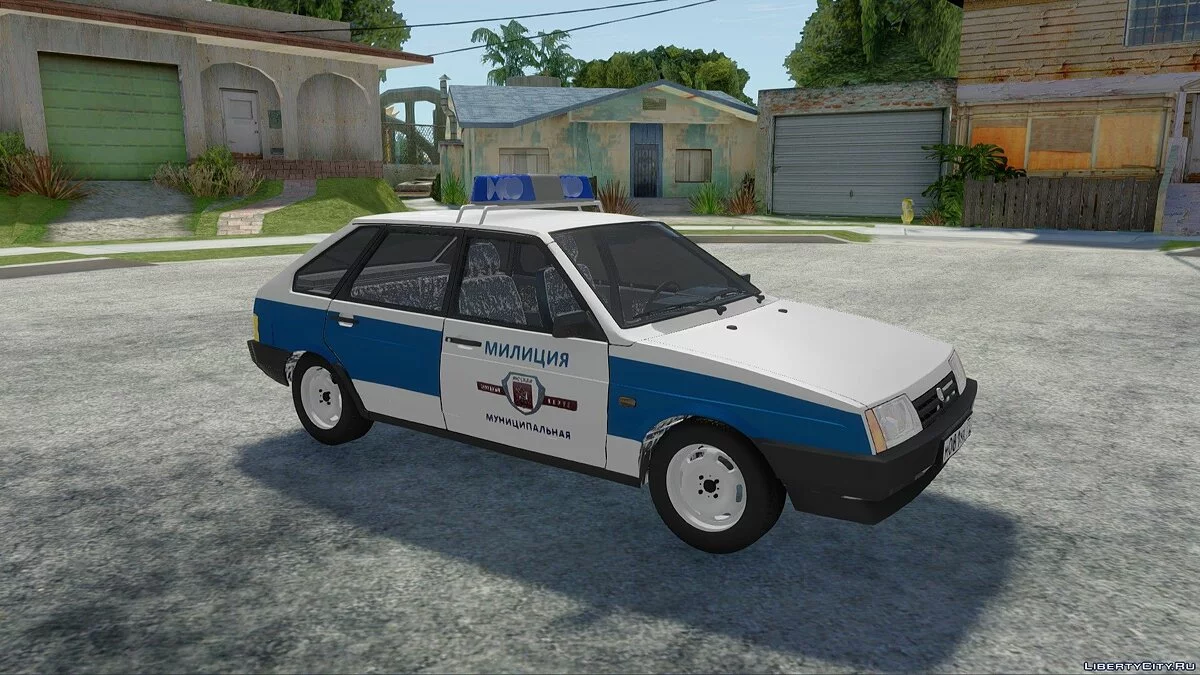 ВАЗ-2109 Муниципальная милиция / GTA San Andreas