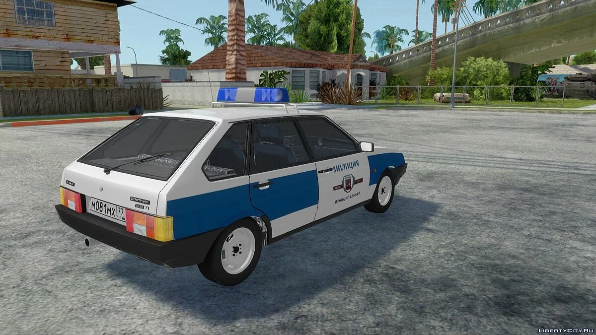 ВАЗ-2109 Муниципальная милиция / GTA San Andreas